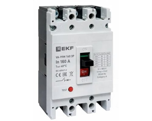 ВА-99М 160/160А 3P 10In 35кА (mccb99-160-160m)