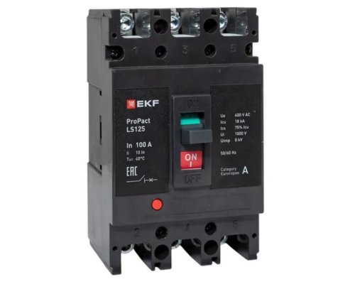 LS125 18кА 3P 100А ProPact (mccb-125-18-3-100-ls)