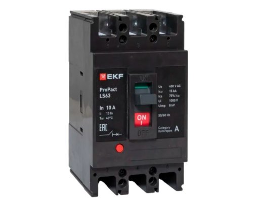 LS63 15кА 3P 10А ProPact (mccb-63-15-3-10-ls)