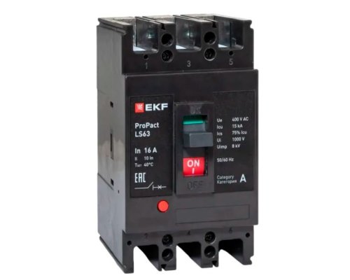 LS63 15кА 3P 16А ProPact (mccb-63-15-3-16-ls)
