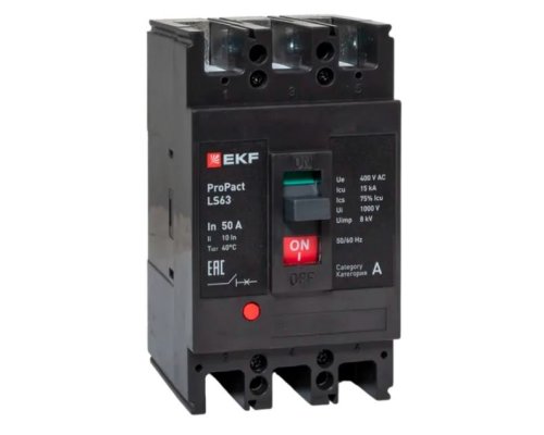 LS63 15кА 3P 50А ProPact (mccb-63-15-3-50-ls)