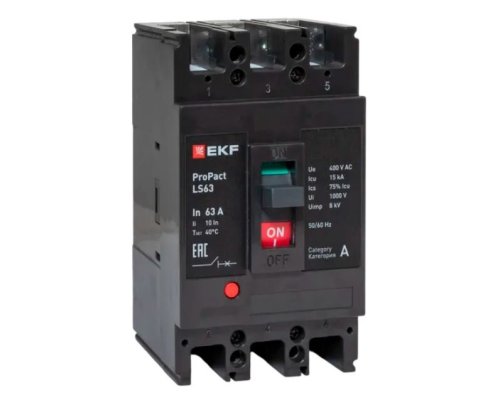 LS63 15кА 3P 63А ProPact (mccb-63-15-3-63-ls)