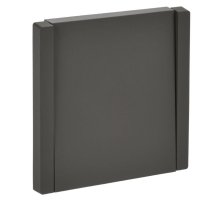 FORTE&PIANO Выключатель 1-клавишный перекрестный FP312 скрытой установки 10А серый (FP-V13-0-10-1-K03)