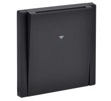 FORTE&PIANO Выключатель карточный FP143 скрытой установки 30А черный (FP-V11-0-10-1-K02)