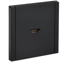 FORTE&PIANO Розетка HDMI FP140 скрытой установки черный (FP-H10-K02)