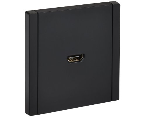 FORTE&PIANO Розетка HDMI FP140 скрытой установки черный (FP-H10-K02)