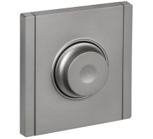 FORTE&PIANO Светорегулятор поворотно-нажимной 600Вт FP554 скрытой установки сталь (FP-D20-0600-K46)