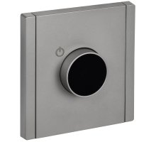 FORTE&PIANO Термостат электронный с индикацией FP552 скрытой установки сталь (FP-RT11-K46)