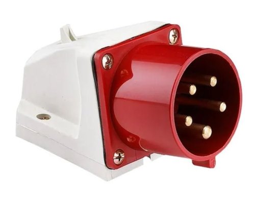 Вилка 525 32А 3Р+РЕ+N IP44 стационарная 380В (ps-525-32-380)