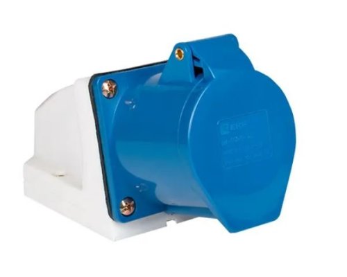 Розетка стационарная наружная 113 2Р+РЕ 16А 220В IP44 (ps-113-16-220)