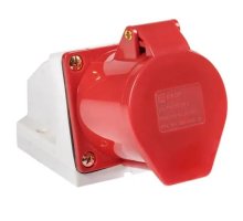 Розетка стационарная наружная 114 3Р+РЕ 16А 380В IP44 (ps-114-16-380)