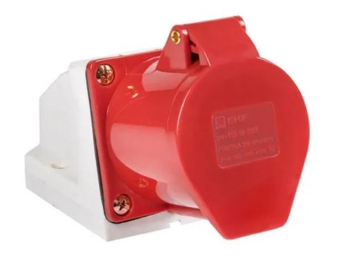 Розетка стационарная наружная 115 3Р+РЕ+N 16А 380В IP44 (ps-115-16-380)
