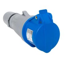 Розетка переносная 213 16А IP44 220В 2Р+РЕ (ps-213-16-220)