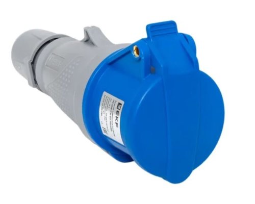 Розетка переносная 213 16А IP44 220В 2Р+РЕ (ps-213-16-220)