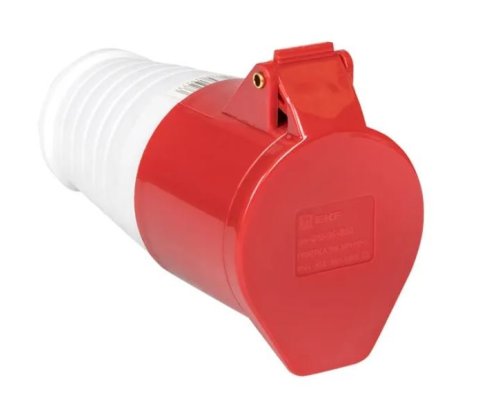 Розетка переносная 215 16А IP44 380В 3Р+РЕ+N (ps-215-16-380)