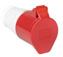 Розетка переносная 224 32А IP44 380В 3Р+РЕ (ps-224-32-380)