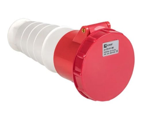 Розетка переносная 234 63А IP67 380В 3Р+РЕ (ps-234-63-380)