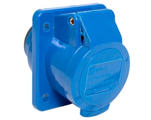 Розетка стационарная внутренняя 413 2Р+РЕ 16А 220В IP44 (ps-413-16-220)