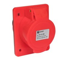 Розетка стационарная внутренняя 424 3Р+РЕ 32А 380В IP44 (ps-424-32-380)