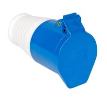 Розетка переносная 213 16А IP44 220В 2Р+РЕ PROxima (ps-213-16-220-PRO)