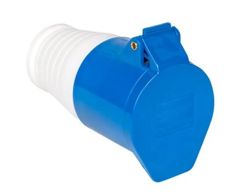 Розетка переносная 213 16А IP44 220В 2Р+РЕ PROxima (ps-213-16-220-PRO)