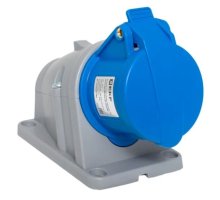 Розетка стационарная наружная 113 2Р+РЕ 16А 220В IP44 PROxima (ps-113-16-220-PRO)