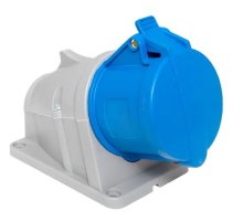 Розетка стационарная наружная 123 2Р+РЕ 32А 220В IP44 PROxima (ps-123-32-220-PRO)