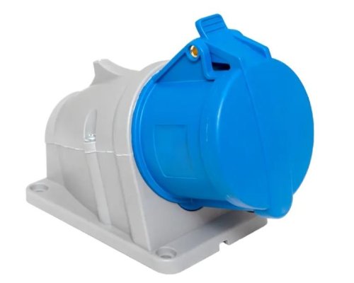 Розетка стационарная наружная 123 2Р+РЕ 32А 220В IP44 PROxima (ps-123-32-220-PRO)