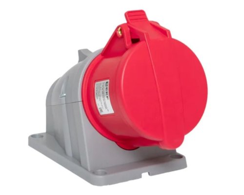 Розетка стационарная наружная 124 3Р+РЕ 32А 380В IP44 PROxima (ps-124-32-380-PRO)