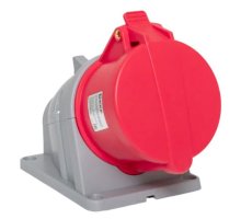 Розетка стационарная наружная 125 3Р+РЕ+N 32А 380В IP44 PROxima (ps-125-32-380-PRO)