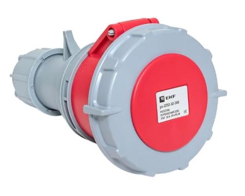 Розетка переносная 2252 32А IP67 380В 3Р+РЕ+N PROxima (ps-2252-32-380)