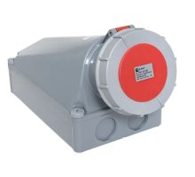 Розетка стационарная наружная 1442 3Р+РЕ 125А 380В IP67 PROxima (ps-1442-125-380)
