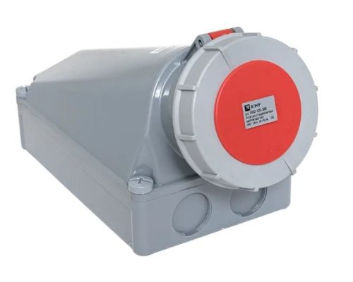 Розетка стационарная наружная 1442 3Р+РЕ 125А 380В IP67 PROxima (ps-1442-125-380)