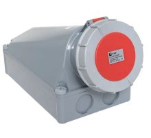 Розетка стационарная наружная 1452 3Р+РЕ+N 125А 380В IP67 PROxima (ps-1452-125-380)