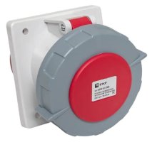 Розетка стационарная внутренняя 4252 3Р+РЕ+N 32А 380В IP67 PROxima (ps-4252-32-380)