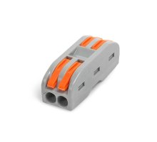 СМК проходная сечение 0,08 - 4 мм² 2-проводная серая (PR08.12591)