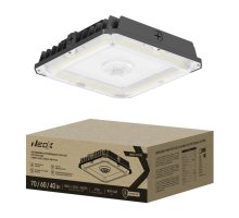 CAN09-LEVEL 70PA3C-SB-PC-BL 70/60/40Вт 100-277В 150Лм/Вт 3CCT IP65