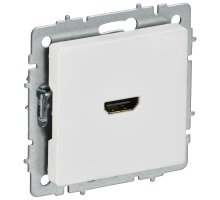 Розетка HDMI BRITE РHDMI-0-БрАБ арктический белый (BR-H10-K91)
