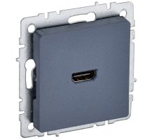 Розетка HDMI BRITE РHDMI-0-БрМ маренго (BR-H10-K35)