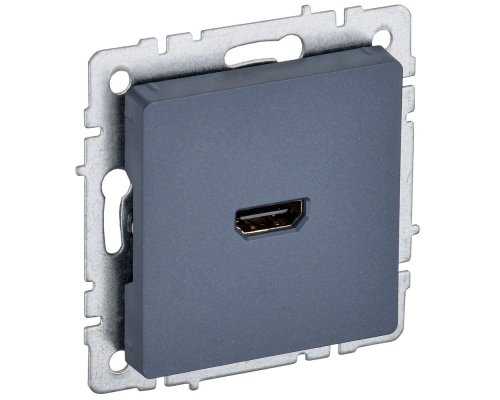 Розетка HDMI BRITE РHDMI-0-БрМ маренго (BR-H10-K35)