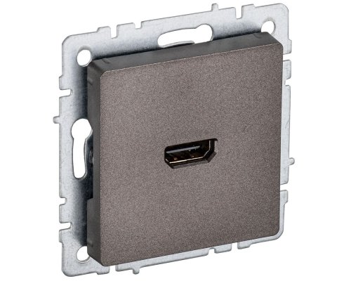 Розетка HDMI BRITE РHDMI-0-БрТБ темная бронза (BR-H10-K45)