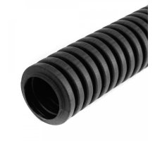 Труба ПВХ лёгкая 350Н чёрная D16 (PR01.00385)