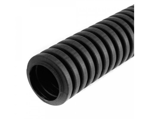 Труба ПВХ лёгкая 350Н чёрная D16 (PR01.00385)