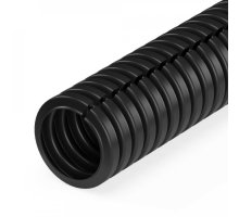 Труба ПП лёгкая безгалогенная (HF) разрезная чёрная d-вн 5,0, d-нар 7,2 (PR02.0296)