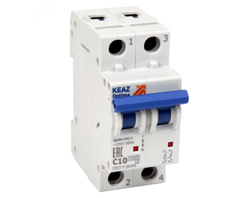 OptiDin BM63-2B10-10-УХЛ3, КЭАЗ (262576)