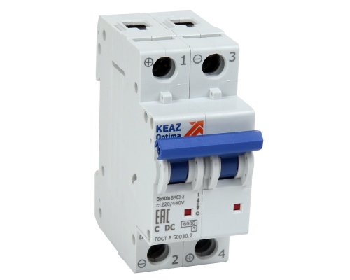 OptiDin BM63-2C50-DC-УХЛ3, КЭАЗ (261243)