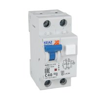 OptiDin D63-22C10-A-У3 2п C 10А 30мА тип A 6кА, КЭАЗ (333141)