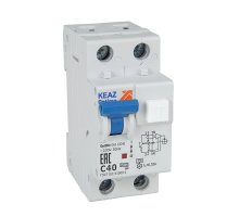 OptiDin D63-22C32-A 2п C 32А 30мА тип A 6кА УЗ, КЭАЗ (333145)