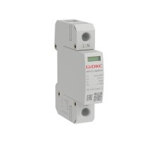 УЗИП, тип 2, 1Р Imax 40kA Un 275V (SPD-T2-1N40P275)