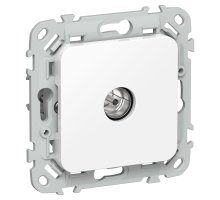 FLITE Розетка TV оконечная тип F РТВф-1-1-1-ФлБ скрытой установки белый (FI-A10-O-K01)